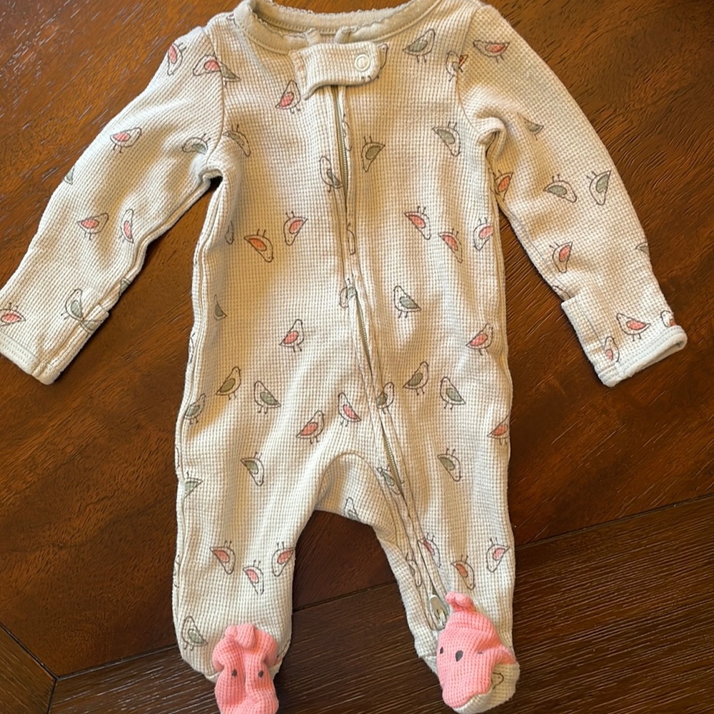 Carter's Little Bird 2-Way Zip Sleep & Play